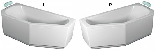 Vasca da bagno 160 X 75 Panama destra - acrilico