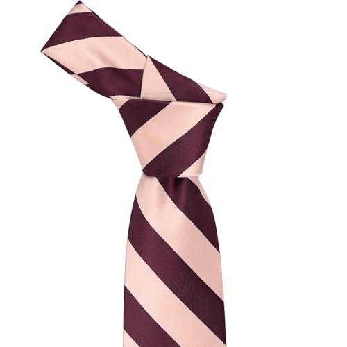 Image of tiemart Men's Striped Tie Standard Length