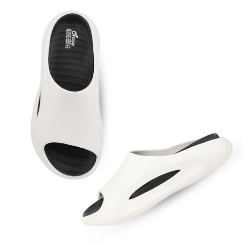 Image of Orose Men's and Boys' Lightweight EVA Slides | Soft Cushion Ergonomic Open Toe Slipper & Flip Flop with Anti-Skid Grip Sole for Indoor, Outdoor, Home & Daily Wear.