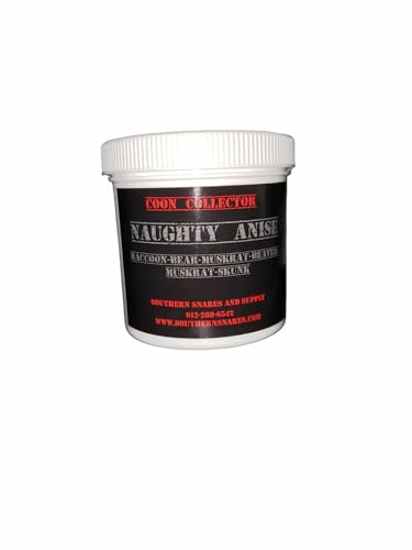 Southern Snares and Supply Coon Collector Naughty Anise Raccoon Bait 8 oz Works with All DP Traps...