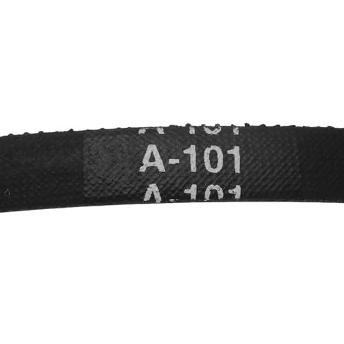Image of uxcell 3pcs A101 /4L1030 Classic Wrapped Rubber V-Belt, 101 inch(2565mm) Inside Circumference, A Profile V Belt