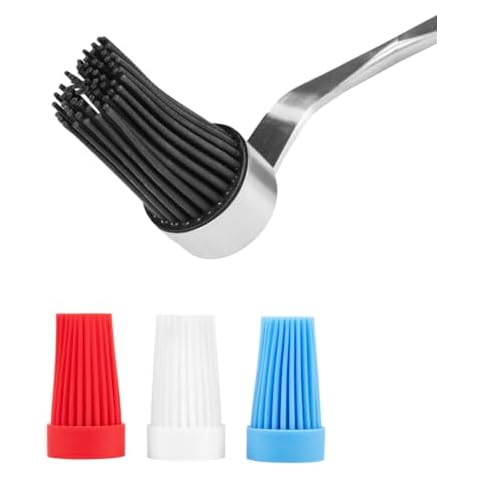 Flavorful Brush Trio: Basting Brush Bundle with Vibrant Replacement Heads Cover