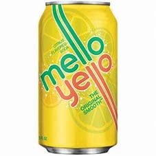 Mello Yellow Citrus Soda, 12 Oz, 12 Pack, With Snackur Seal