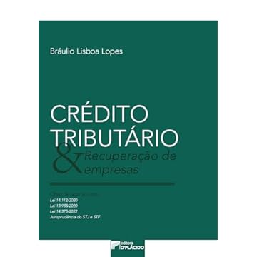Capa do livro Crédito Tributário e Recuperação de Empresas (Volume 1)