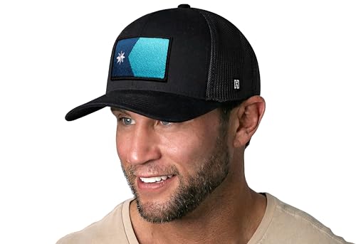 Image of HAKA State Flag Series Trucker Hat for Men & Women, Adjustable Baseball Hat, Golf Hat Snapback