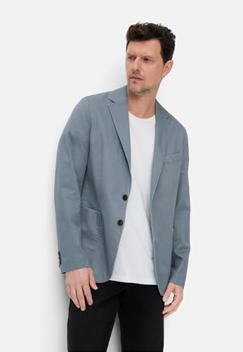 camel active Herren Elastisches Sakko mit Sicherheitstasche Sturmblau, menswear-58