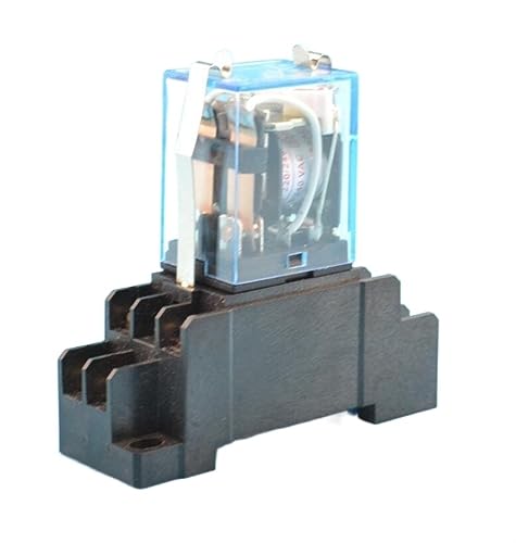 Relais LY2N pour reparer un circuit de commande electrique avec socle 8 plots