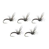 【Matériau】: Mouches domestiques pour la pêche à la mouche fabriquées en acier à haute teneur en carbone, avec une pointe d'hameçon pointue qui est solide, résiste à la flexion et maintient la durabilité