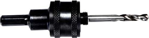Ethan 33922 - 3/8-inch Hex Shank Quick Change Arbor with 5/8-inch thread and 1/4-inch by 4-inch Pilot Drill.