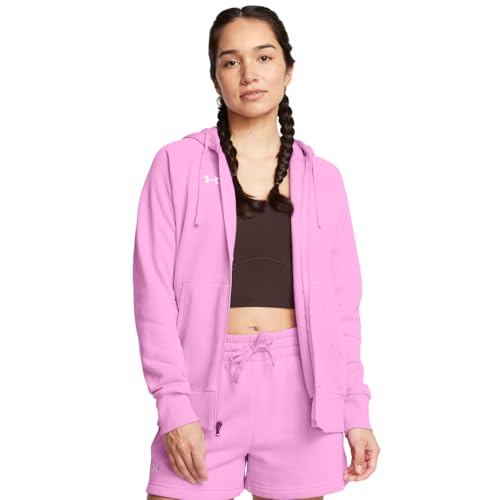 Image of Under Armour Women's Rival Fleece Full Zip Hoodie