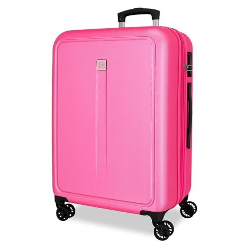 Cambodia Large Suitcase, 53 x 78 x 31 cm, Light Pink, One Size, Large suitcase