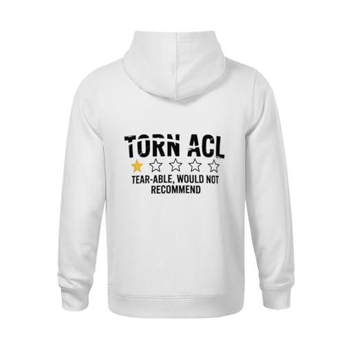 Kids Torn ACL Funny Boys Girls Lightweight Kangaroo Pocket Fleece Hoodies3