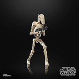 STAR WARS The Black Series Phase II Clone Trooper & Battle Droid, The Clone Wars Troop Building Collectible 6 Inch Action Figure 2-Pack - Image 4