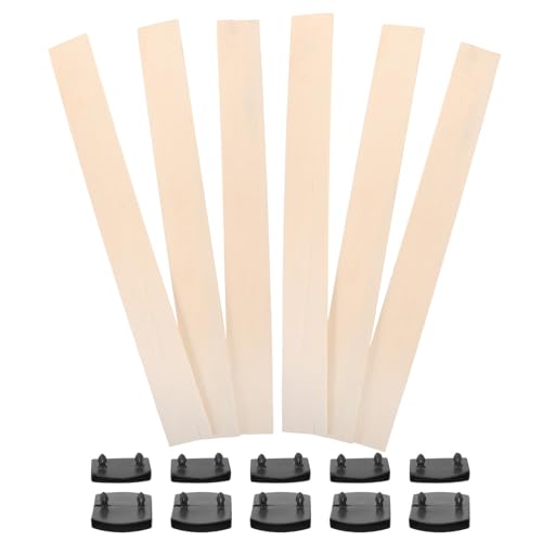 Listones de Madera para Cama con pack de 1 set plástico para actualización de dormitorio