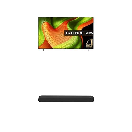 LG OLED77B56LA 77-Inch OLED AI 4K UHD Smart TV bundle with USE6S 3.0 Ch Bluetooth Soundbar