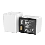 FGGHOO 2-Pack Rechargeable Battery Upgrade 3000mAh for Arlo Pro Replacement Battery Compatible with