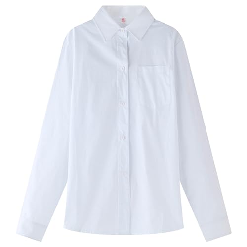 Chlidren Camisas de botão de manga comprida para meninos eter-Pan Collar Blusa de algodão fino com b