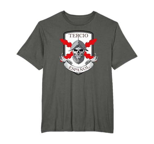 Tercero español. Soldado Calavera. Militar Camiseta