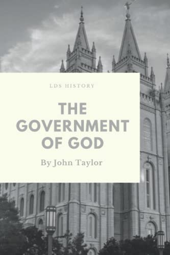 The Government of God B0BD2N39RG Book Cover