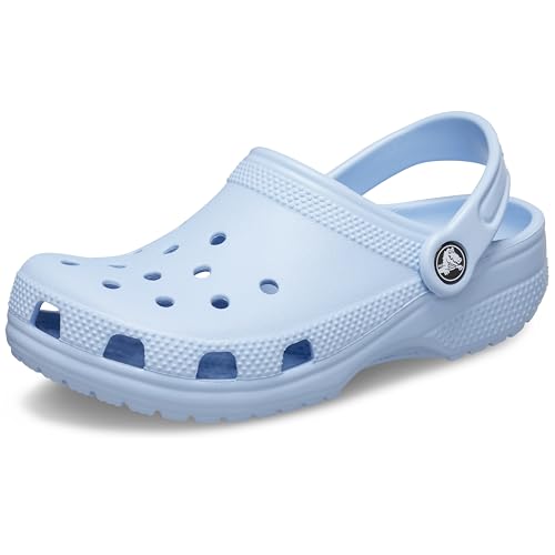 Image of Crocs Classic Clog Sandals for Kids, blue calcite, 16.5 cm