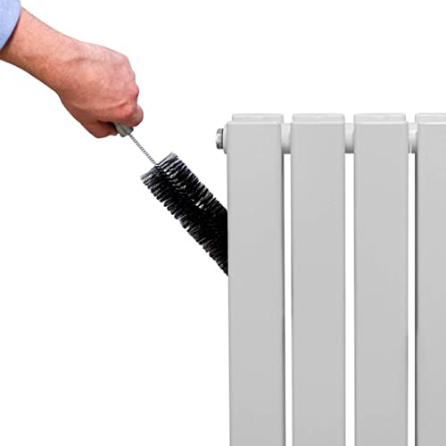Radiatori Termosifoni In Acciaio Calorifero A Doppio Strato A Pannelli Piatti Riscaldamento Centralizzato Colonna Termosifone Orizzontale Radiatore A Parete - Bianco Lucido - 60 X 70 Cm - 5