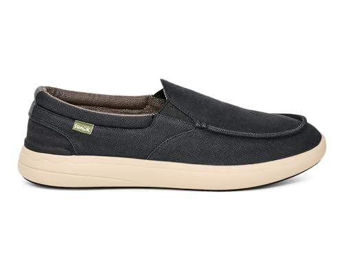 Image of Sanuk Mens Mason Loafers | Mens Shoes | Slip On Shoes for Men | Men's Slip-on Loafers | Removable Comfort Footbed