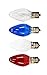 UI PRO TOOLS Colors Night Light Replacement Bulbs 4PC
