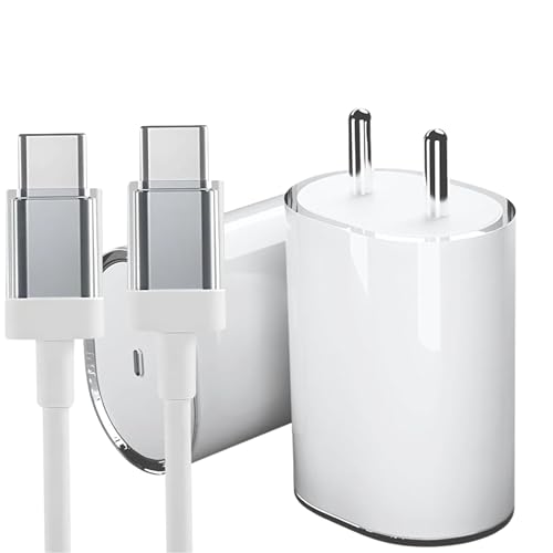 Image of Original Fast Charging 33W Adapter Compatible for Nothing|Phone 1|Nothing Phone 2 (Adapter Only)|(2024W0495), White
