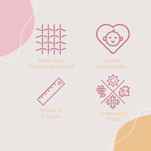 Newborn Knotted Gown Nightgown Soft Sleeper Gown with Hat Set for Baby Boy or Girl-2 Pieces3