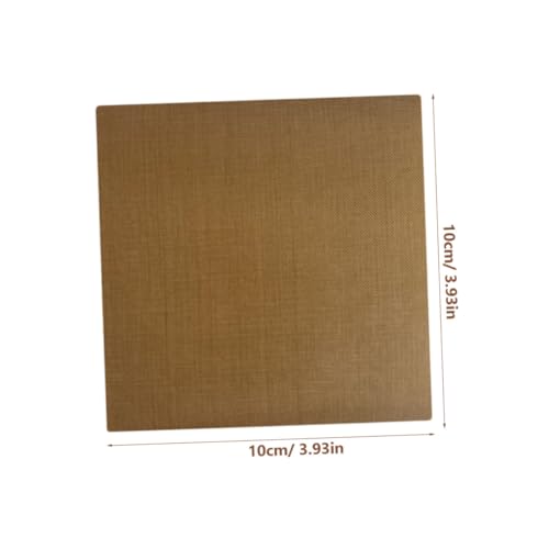 WOONEKY 20 piezas de calcomanías aislantes adhesivas para planchas y rizadores de cabello miniatura 4