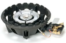 Amazon | タチバナ製作所 TS-218P 鋳物コンロ ハイカロリータイプ 二重 