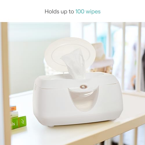 munchkin warm glow baby wipe warmer white