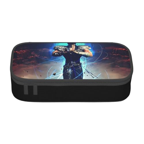 北斗の拳28 筆箱 ペンケース 文具ケース 大容量 多機能 洗面用具バッグ 文具収納 軽量 大人 子供用 贈り物