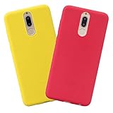 【Maximiza la Protección】Suave y resistente TPU materiales 360 protege su Huawei Mate 10 Lite móvil, antigolpes y anti choque, resistente a los arañazos, marcas y rasguños.