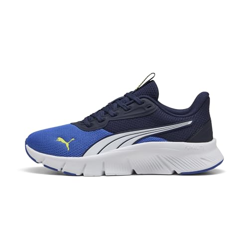 PUMA FlexFocus Lite Modern Jr, Sneaker Unisex - Bambini e Ragazzi, Vivid Blue White, 38 EU