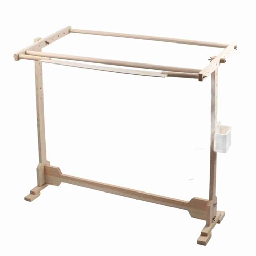 Embroidery Stand, Needlework Floor Standing Cross Stitch Frame Floor Stand Wooden Embroidery Frame Stand Cross Stitch Stand 80cm