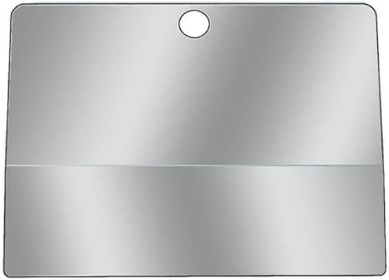 Technical Precision Replacement for Kenworth T600B Year 1996 Stainless Steel Glove Box Cover WOUT Cutout for Logo