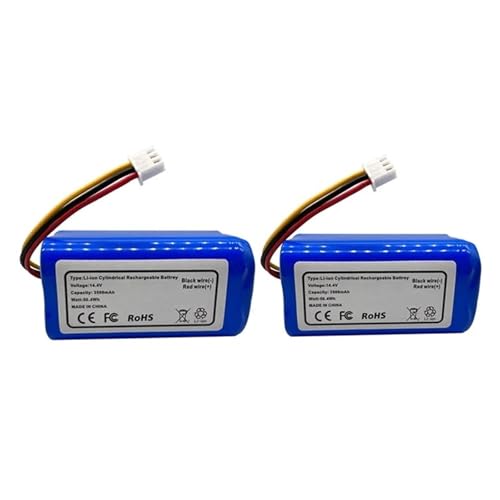 Batería de robot Abir X5 X6 X8 14.4V para solucionar paradas a mitad de limpieza