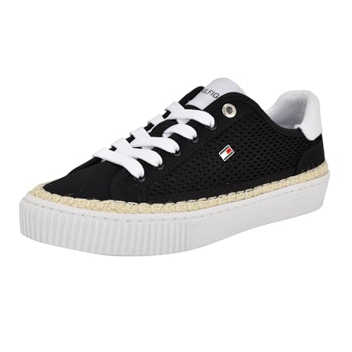 Tommy Hilfiger Womens Chirley Black 9 Medium