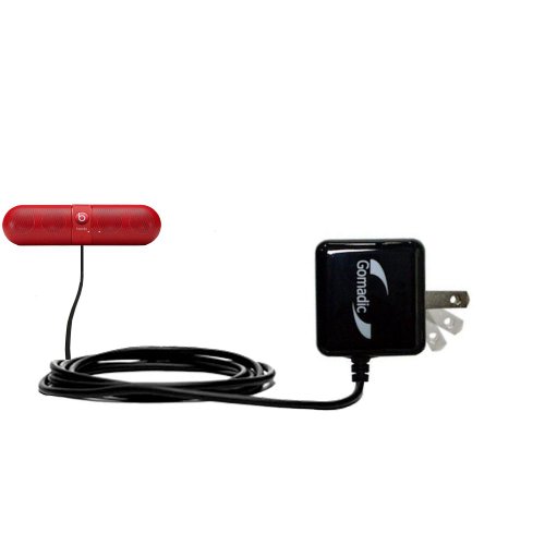 Gomadic Intelligent Compact Ac Home Wall Charger Suitable For The Beats By Dre Pill - High Output Power With A Convenient, Foldable Plug Design - Uses Tipexchange Technology #TOP13