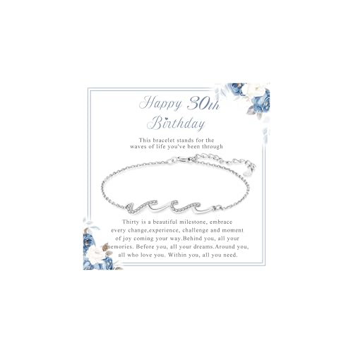 Bracelet en argent sterling et oxyde de zirconium | Éclat durable et design ajustable unique