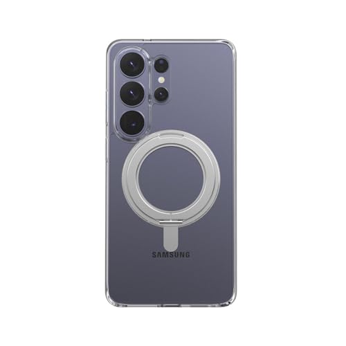 araree Galaxy S25 Ultra �N���A�P�[�X DUPLE M STAND [ Qi2 / Magsafe�Ή� 360�x��]�������O�X�^���h�t�� �ČRMIL�K�i �ϏՌ� �|���J�[�{�l�[�g�w�� �Ռ��z��TPU�o���p�[ UV�R�[�e�B���O �J����&
