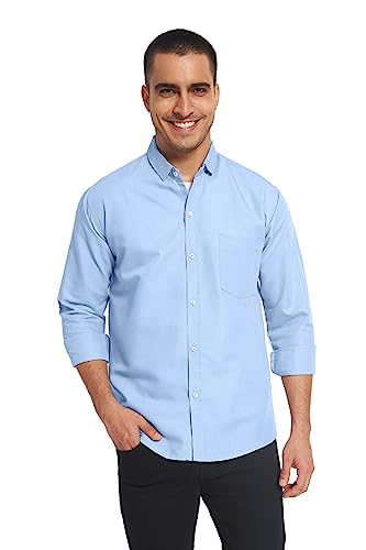 Image of SWADESI STUFF Ragular Fit Full Sleev Solid Casual Regular Fit Shirt For Men