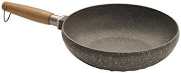 Mopita Rider 28cm/11" Non-Stick Cast Aluminum Wok, Large, Grey