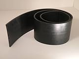 PlowRubber.com Heavy Duty Replacement Rubber Snow Deflector 10' Wide X 10 Ft. Long