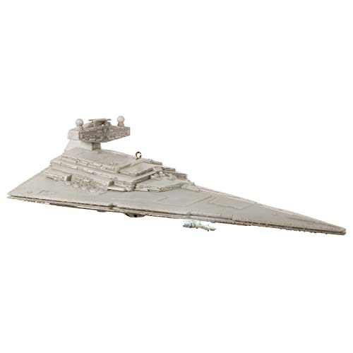 Hallmark Keepsake Christmas 2019 Year Dated Wars Imperial Star Destroyer Ornament with Light and Sound