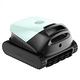 Parcheggio intelligente a linea d'acqua per un facile accesso - Al termine di ogni ciclo, il robot pulitore torna automaticamente alla linea d'acqua e vi rimane per 10 minuti. Nessun bisogno di pescarlo dal fondo o dal centro piscina, basta chinarsi e afferrarlo.