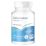Calcio 300mg - da citrato di calcio - 240 compresse di calcio vegano - Altamente dosato | Vitamintrend®