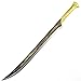 MELAG Spada di Legno Pratica di Arti Marziali Spada Giocattolo in Legno Spada Elfo King Sword Thranduil Sword Hobbit Demon Ring Ring King Wood (97 cm di Lunghezza Totale)