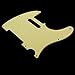 Telecaster Tele Standard Style Guitar pickguard,Single-ply Cream